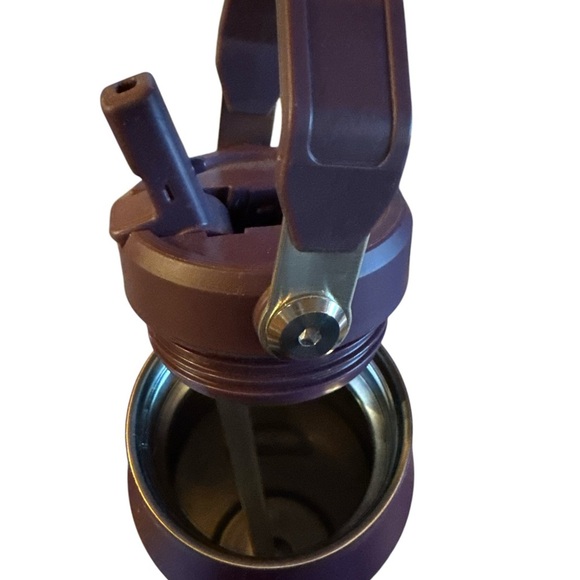 Like New Used Once!!!! 36 oz Stanley Plum/Orange accents - see pics -Great Gift! - Picture 10 of 12